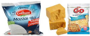 Флоу-пак упаковка тертого сыра